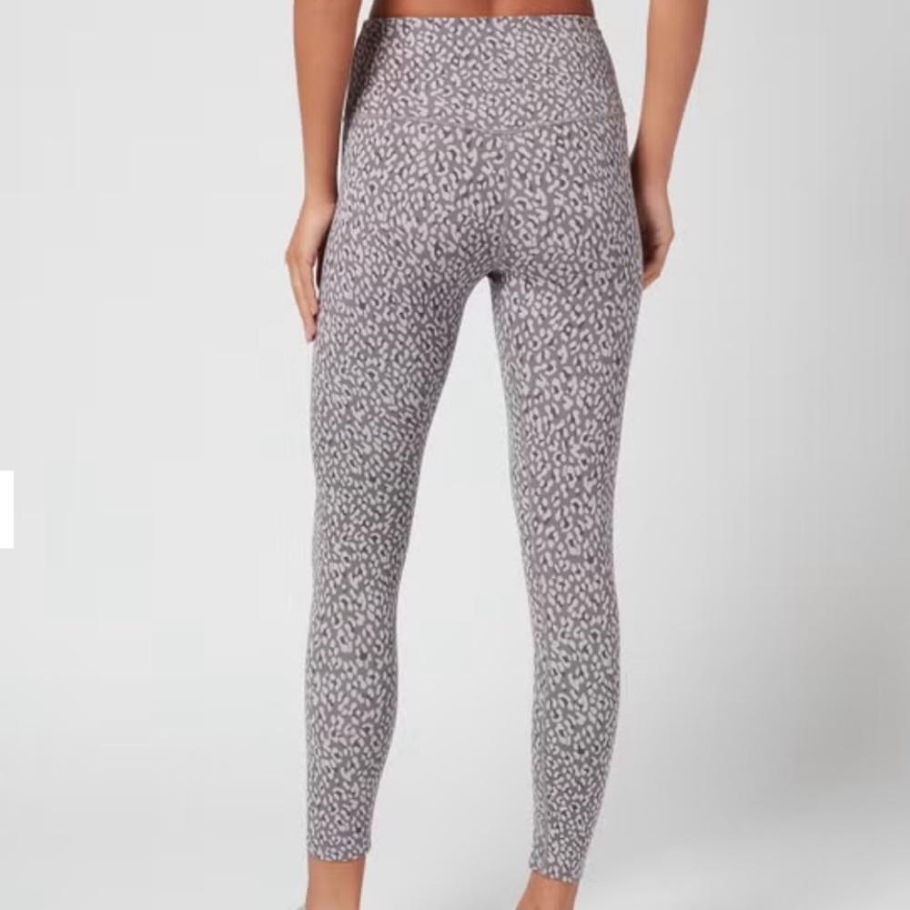 Varley Women's Let's Move High Rise 25' Leggings Graphite Cheetah Size XS - Picture 2 of 12
